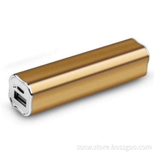 Convenient 2,600mAh Emergency Mobile Phone Chargers for Gifts, with 5V/1A Input